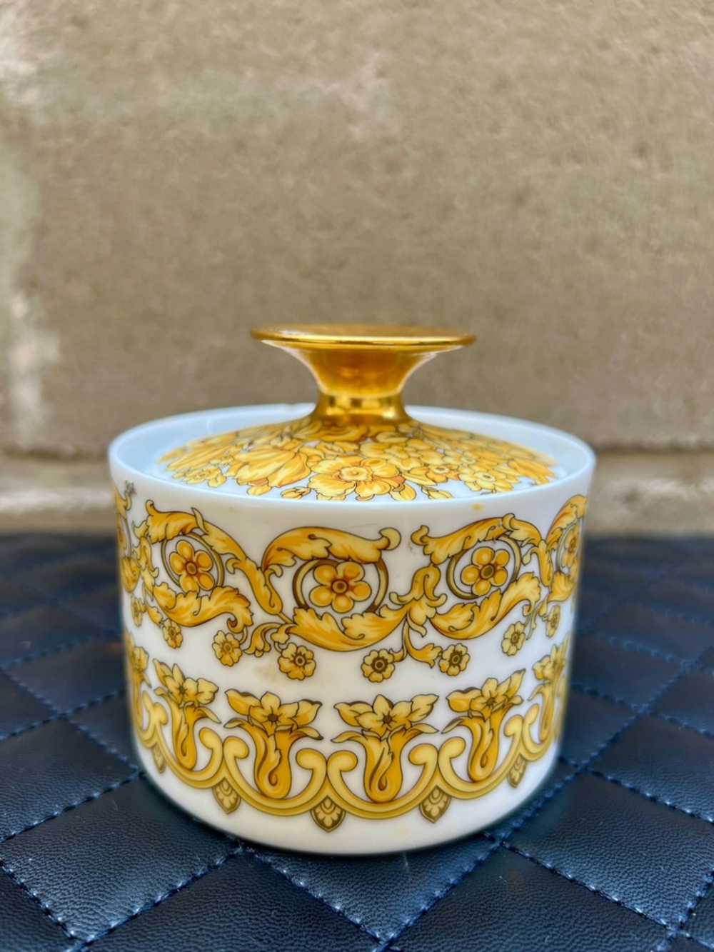 VERSACE MEDUSA RHAPSODY
Sugar Bowl, Covered.